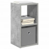 Stolik nocny 2 pcs Betonowy szary 25,5 x 22 x 49,5 cm
