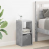 Stolik nocny 2 pcs Betonowy szary 25,5 x 22 x 49,5 cm