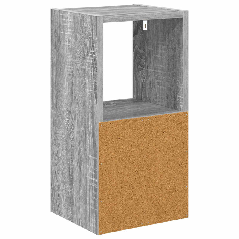 Stolik nocny z szufladą 2 pcs Szary Sonoma 25,5 x 22 x 49,5 cm