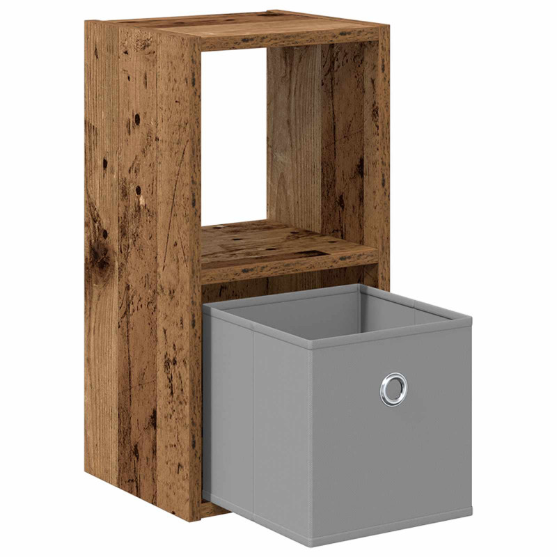 Stolik nocny z szufladą 2 pcs Stare drewno 25,5 x 22 x 49,5 cm