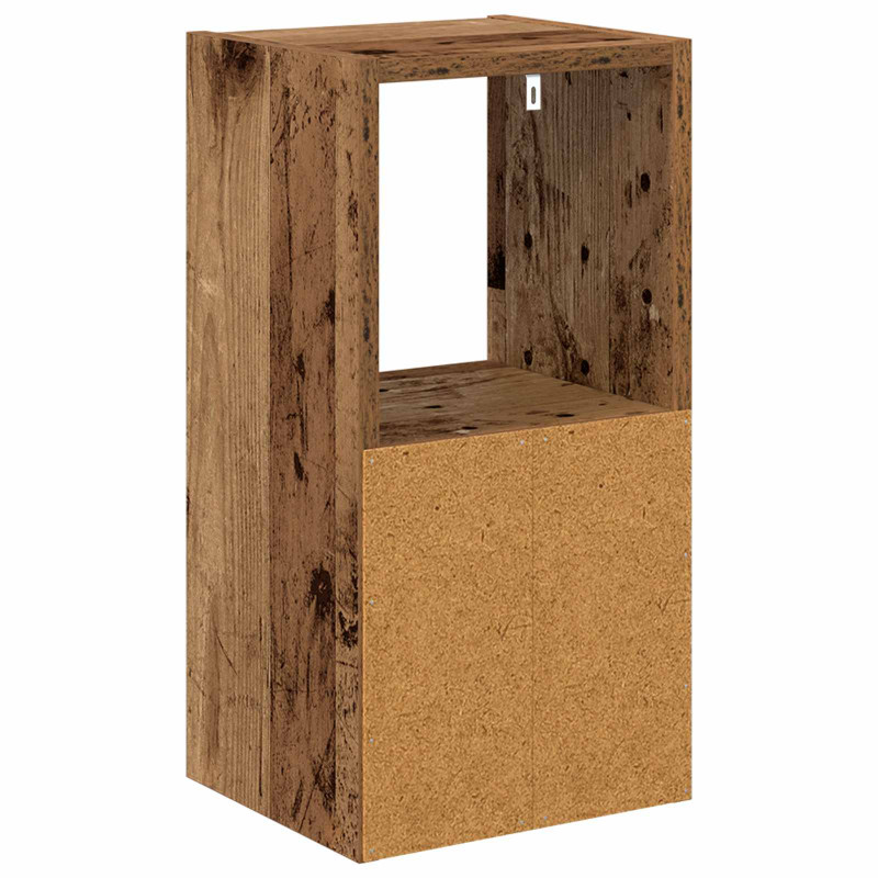 Stolik nocny z szufladą 2 pcs Stare drewno 25,5 x 22 x 49,5 cm