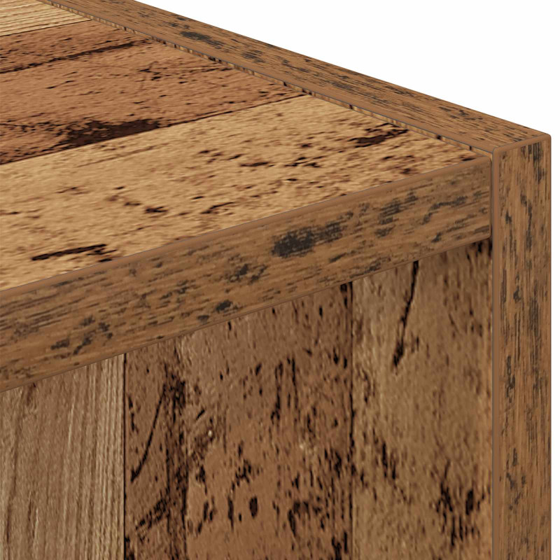 Stolik nocny z szufladą 2 pcs Stare drewno 25,5 x 22 x 49,5 cm