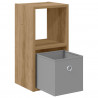 Stolik nocny 2 pcs Dąb rzemieślniczy 25,5 x 22 x 49,5 cm