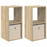Stolik nocny z szufladą 2 pcs Dąb Sonoma 30,5 x 27 x 59,5 cm