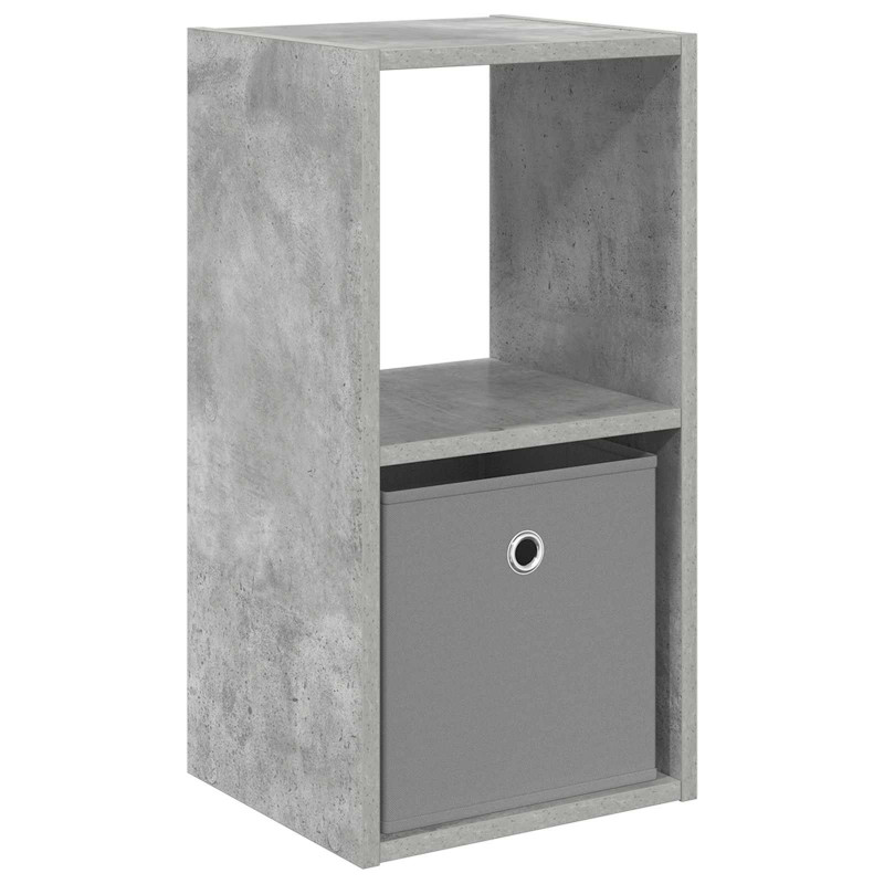 Stolik nocny z szufladą Betonowy szary 30,5 x 27 x 59,5 cm