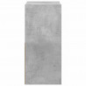 Stolik nocny z szufladą Betonowy szary 30,5 x 27 x 59,5 cm