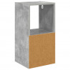 Stolik nocny z szufladą Betonowy szary 30,5 x 27 x 59,5 cm