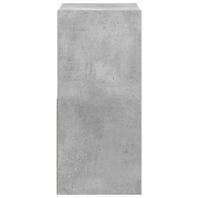 Stolik nocny 2 pcs Betonowy szary 30,5 x 27 x 59,5 cm