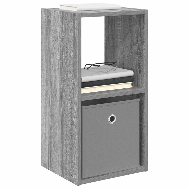 Stolik nocny z szufladą 2 pcs Szary Sonoma 30,5 x 27 x 59,5 cm