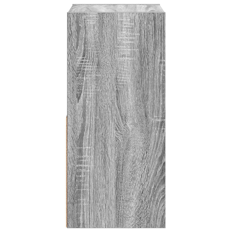 Stolik nocny z szufladą 2 pcs Szary Sonoma 30,5 x 27 x 59,5 cm