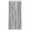 Stolik nocny z szufladą 2 pcs Szary Sonoma 30,5 x 27 x 59,5 cm