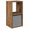Stolik nocny z szufladą Stare drewno 30,5 x 27 x 59,5 cm