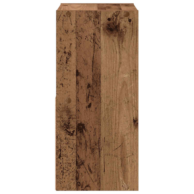 Stolik nocny z szufladą 2 pcs Stare drewno 30,5 x 27 x 59,5 cm