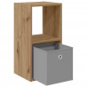 Stolik nocny 2 pcs Dąb rzemieślniczy 30,5 x 27 x 59,5 cm