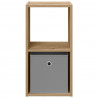 Stolik nocny 2 pcs Dąb rzemieślniczy 30,5 x 27 x 59,5 cm