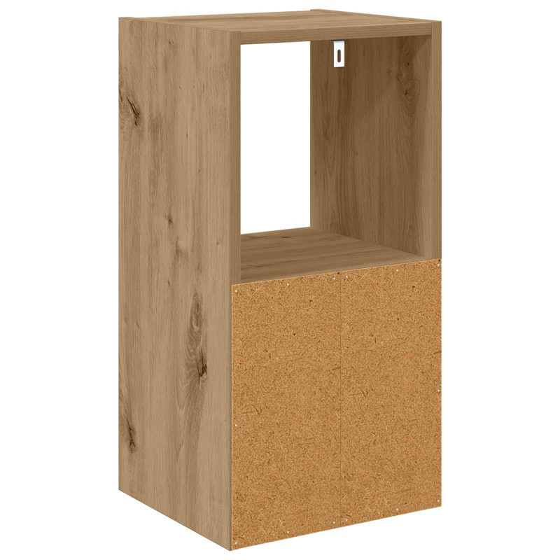 Stolik nocny 2 pcs Dąb rzemieślniczy 30,5 x 27 x 59,5 cm