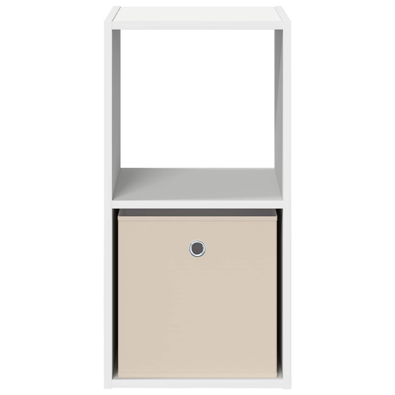Stolik nocny Biały 35 x 32 x 68,5 cm Materiał drewnopochodny