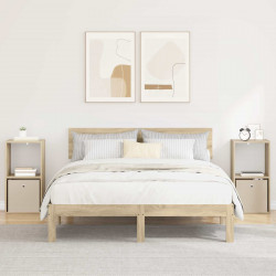 Stolik nocny z szufladą 2 pcs Dąb Sonoma 35 x 32 x 68,5 cm