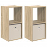 Stolik nocny z szufladą 2 pcs Dąb Sonoma 35 x 32 x 68,5 cm