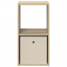 Stolik nocny z szufladą 2 pcs Dąb Sonoma 35 x 32 x 68,5 cm