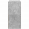 Stolik nocny z szufladą Betonowy szary 35 x 32 x 68,5 cm