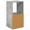 Stolik nocny z szufladą Betonowy szary 35 x 32 x 68,5 cm