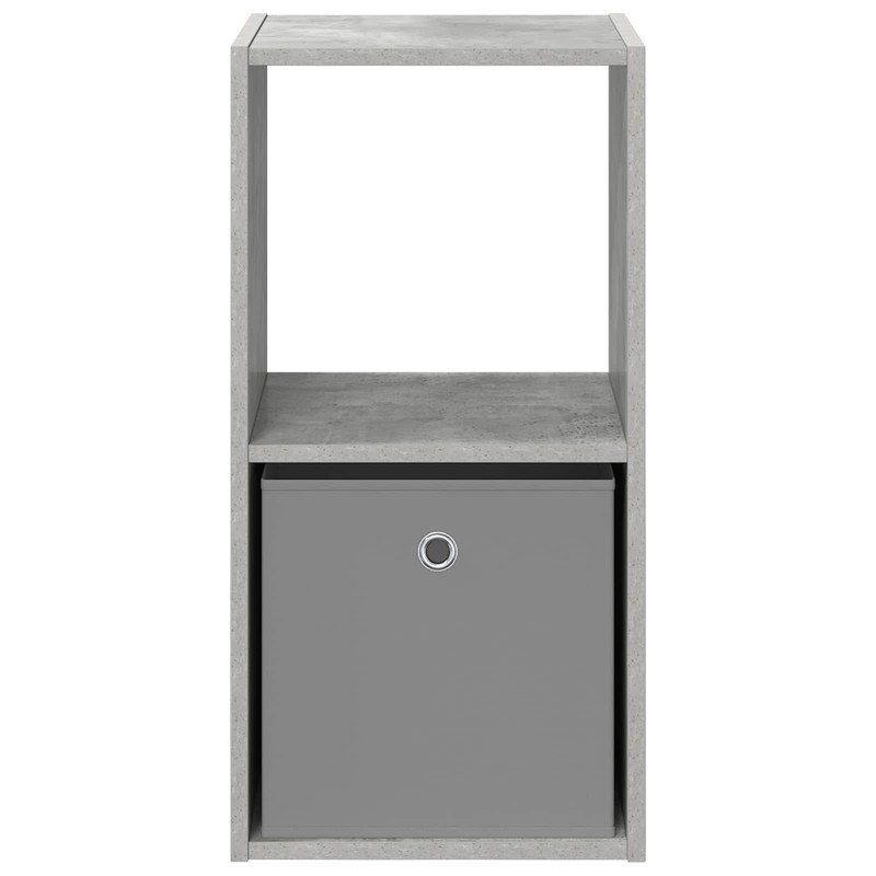 Stolik nocny z szufladą 2 pcs Betonowy szary 35 x 32 x 68,5 cm