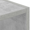 Stolik nocny z szufladą 2 pcs Betonowy szary 35 x 32 x 68,5 cm