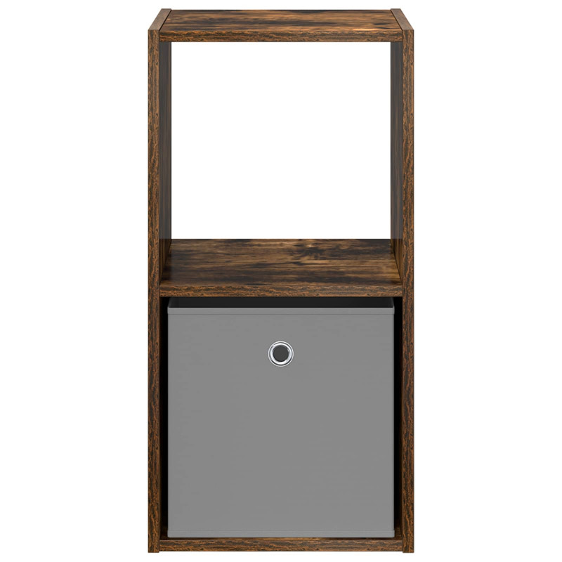 Stolik nocny z szufladą 2 pcs Dąb wędzony 35 x 32 x 68,5 cm