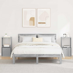 Stolik nocny 2 pcs Szary Sonoma 35 x 32 x 68,5 cm