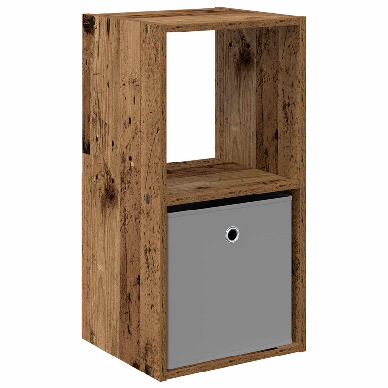 Stolik nocny z szufladą Stare drewno 35 x 32 x 68,5 cm