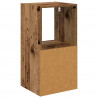 Stolik nocny z szufladą 2 pcs Stare drewno 35 x 32 x 68,5 cm