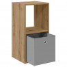 Stolik nocny 2 pcs Dąb rzemieślniczy 35 x 32 x 68,5 cm