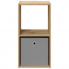 Stolik nocny 2 pcs Dąb rzemieślniczy 35 x 32 x 68,5 cm