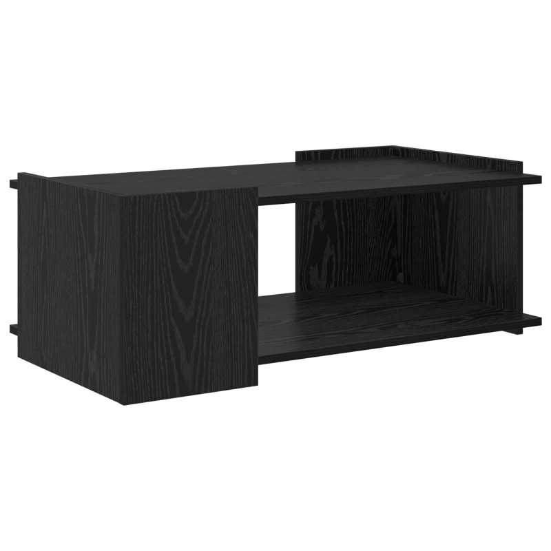 Stolik kawowy Czarny dąb 90 x 50 x 33 cm Drewno inżynieryjne