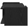 Stolik kawowy Czarny dąb 90 x 50 x 33 cm Drewno inżynieryjne
