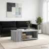 Stolik kawowy Szary Sonoma 90 x 50 x 33 cm Drewno inżynieryjne
