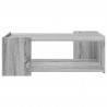 Stolik kawowy Szary Sonoma 90 x 50 x 33 cm Drewno inżynieryjne