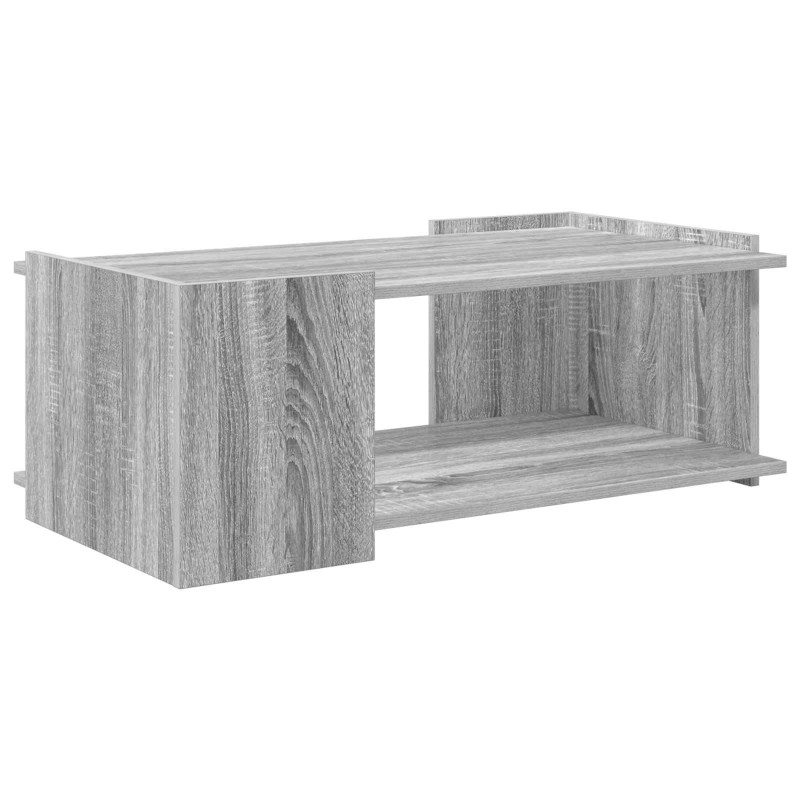 Stolik kawowy Szary Sonoma 90 x 50 x 33 cm Drewno inżynieryjne