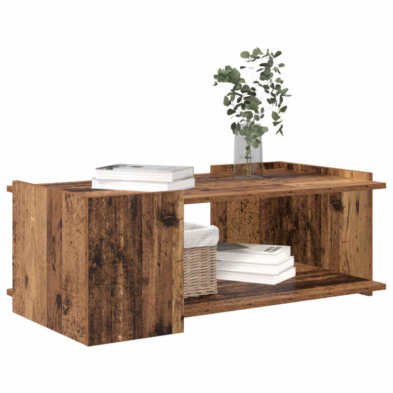 Stolik kawowy Stare drewno 90 x 50 x 33 cm Drewno inżynieryjne
