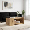 Stolik kawowy Dąb artisan 90 x 50 x 33 cm Drewno inżynieryjne
