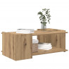 Stolik kawowy Dąb artisan 90 x 50 x 33 cm Drewno inżynieryjne