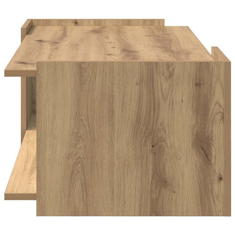 Stolik kawowy Dąb artisan 90 x 50 x 33 cm Drewno inżynieryjne