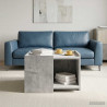 Stolik kawowy Betonowy szary 50,5 x 50 x 33 cm