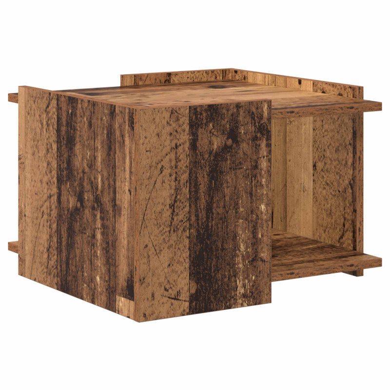 Stolik kawowy Stare drewno 50,5 x 50 x 33 cm