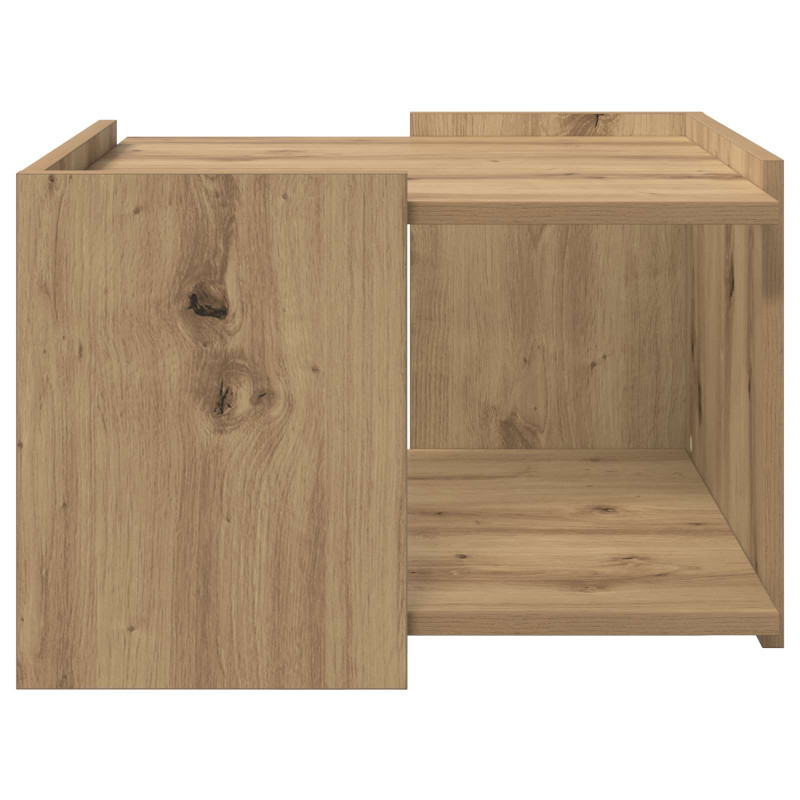 Stolik kawowy Dąb artisan 50,5 x 50 x 33 cm Drewno inżynieryjne