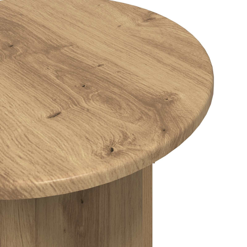 Zestaw stolików bocznych 2 pcs Dąb artisan Drewno inżynieryjne