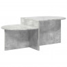 Stolik kawowy Betonowy szary 100 x 50 x 40 cm