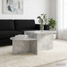 Stolik kawowy Betonowy szary 100 x 50 x 40 cm
