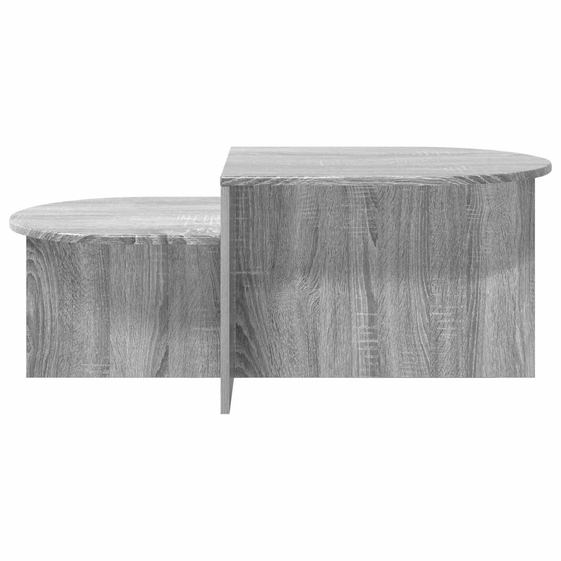 Stolik kawowy Szary Sonoma 100 x 50 x 40 cm Drewno inżynieryjne